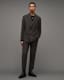 Spica Checked Wide Tapered Fit Trousers