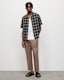 Envira Linen Blend Cropped Trousers