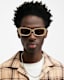 Sonic Rectangular Shaped Sunglasses