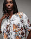 Kali Kimono Print Relaxed Fit Shirt