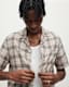 Serra Linen Blend Checked Relaxed Shirt