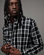 Leulus Relaxed Fit Checked Flannel Shirt