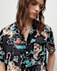 Tagise Tiger Print Short Sleeve Shirt