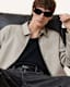 Trey Taupe Ramskull Pointed Collar Jacket