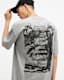 Angelic Oversized Gothic Logo T-Shirt
