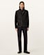 Survey Double Layered Leather Blazer