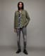 Cigarette Skinny Damaged Denim Jeans