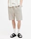 Hanbury Linen Blend Straight Fit Shorts