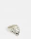 Moonskull Sterling Silver Signet Ring