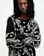 Bandana Paisley Jacquard Brushed Jumper
