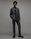 Androm Metallic Pinstripe Skinny Trousers