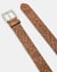 Darby Embossed Leather Belt