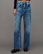 Blake Low Slung Wide Leg Denim Jeans