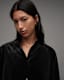 Oana Recycled Velvet Shirt