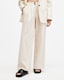 Payton Wide Leg Linen Blend Trousers