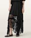 Josie Tiered Lace Midi Skirt