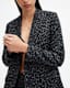 Aurora Leopard Jacquard Blazer
