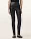 Cora High-Rise Faux Leggings