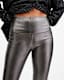 Cora High-Rise Leather Leggings