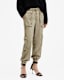 Frieda Tapered Denim Cargo Trousers