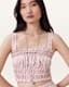 Talia Lace Cropped Top