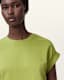 Mira Cropped Drawcord T-Shirt