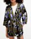 Carina Batu Floral Print Kimono