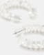 Jaya Studded Hoop Earrings
