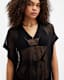 A Star Mesh Maxi Dress
