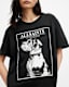 Storm Boyfriend Dog Artwork T-Shirt