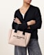 Izzy Logo Print Knitted Mini Tote Bag