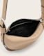 Half Moon Leather Crossbody Bag