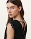 Xanthe Lace-Trimmed Maxi Dress