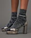 Tia Metallic Platform Heels