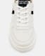 Vix Low Top Round Toe Leather Trainers