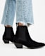 Dellaware Pointed Suede Western Boots