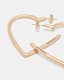 Femi Large Heart Hoop Earrings