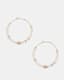 Amelie Bead Hoop Earrings