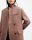 James Wool Blend Maxi Length Coat