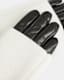 Zoya Extendable Knit Cuff Leather Gloves
