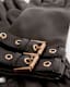 Roxy Leather Buckle Gloves