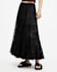 Eva Elasticated Waist Tiered Maxi Skirt
