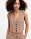 Deri Lyn Linen Blend Waistcoat