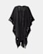 Clarissa Logo Print Ruana Scarf