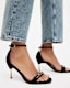 Bridget Leather Chain Heel Sandal
