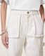 Mila Tapered Cargo Denim Trousers