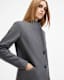 Sidney Wool Cashmere Blend Tailored Coat