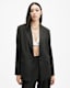Averie Pinstriped Relaxed Fit Blazer