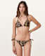 Saph Leopard Print Bikini Top