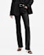 Haldan Slim Bootcut Coated Denim Jeans